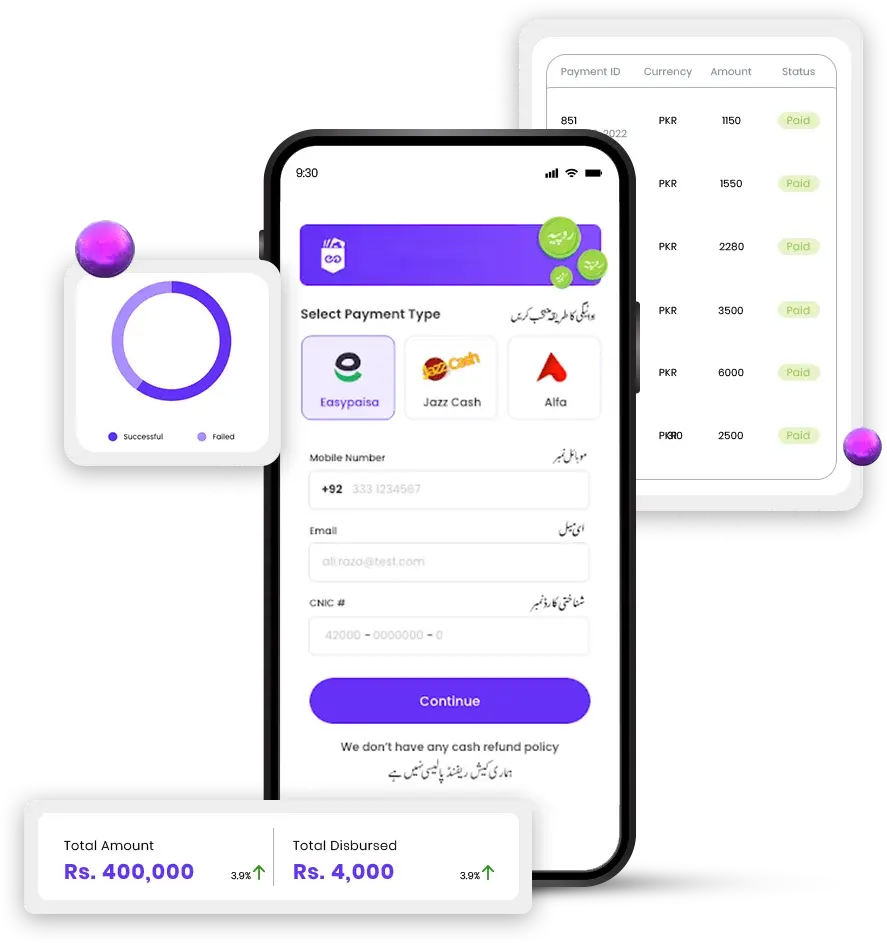 TranzaaPay Mobile App